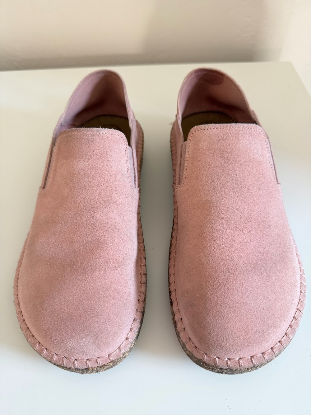 Birkenstock Callan Suede Pink Slip On Shoe Size 39 EU / 8 US Narrow
